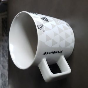 Starbucks Holiday Christmas Tree Triangles 14 oz Mug